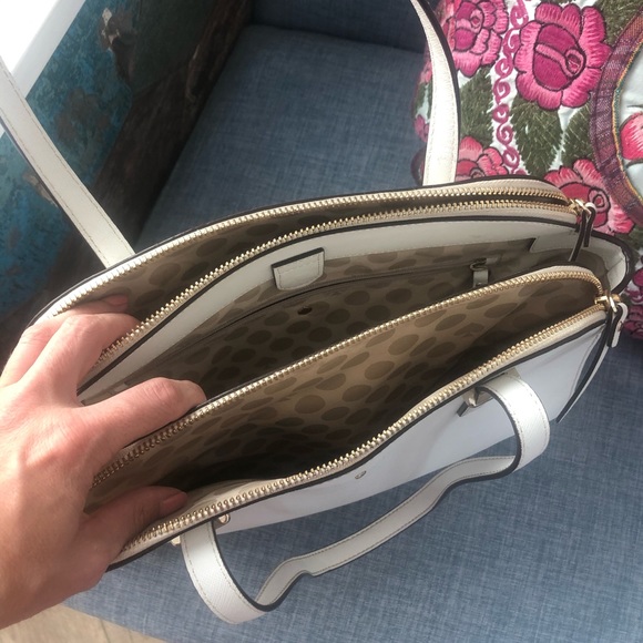Kate Spade classic white bag - Picture 3 of 7